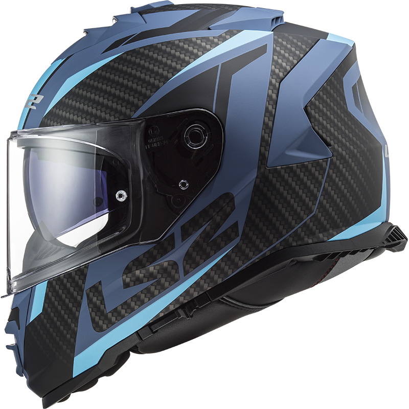 LS2 FF800 Storm II racer Matt blue