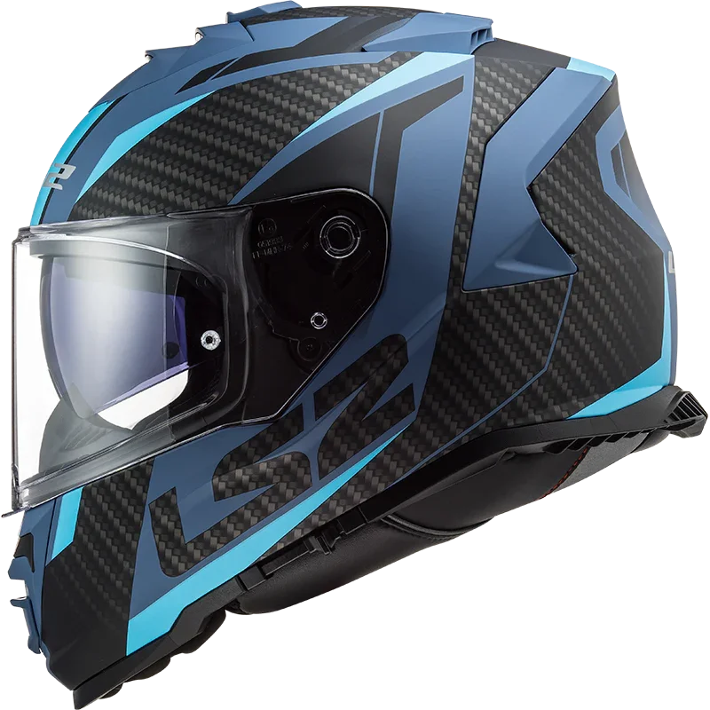LS2 FF800 Storm II racer Azul mate