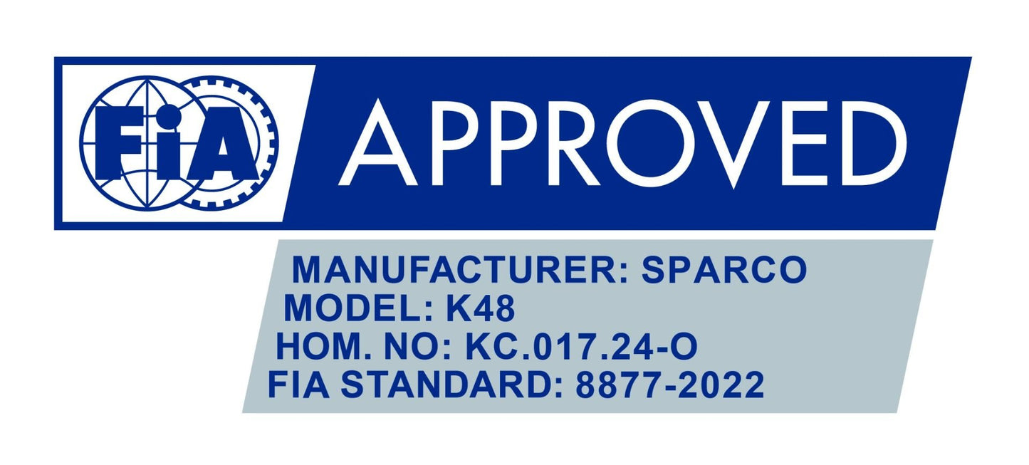 Sparco kerb advanced overall blue/yellow