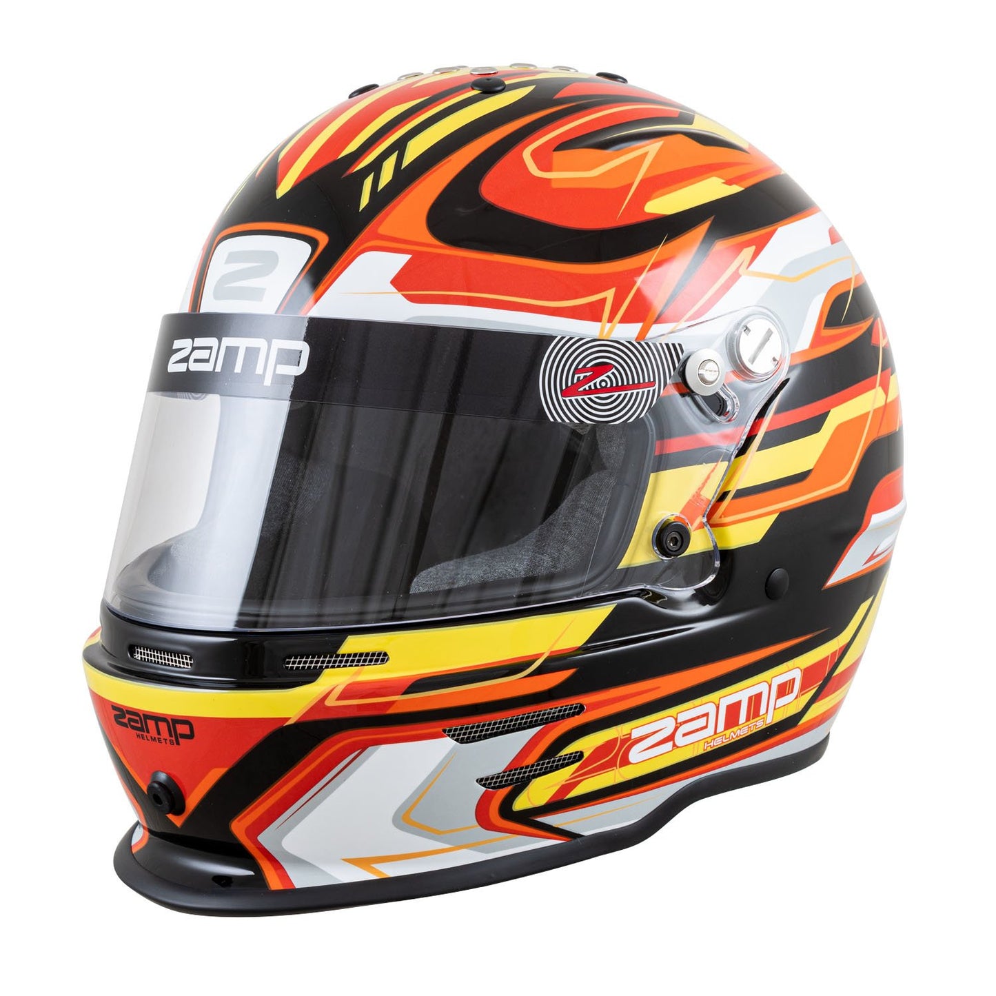 Zamp RZ-42Y Black/Red/Orange