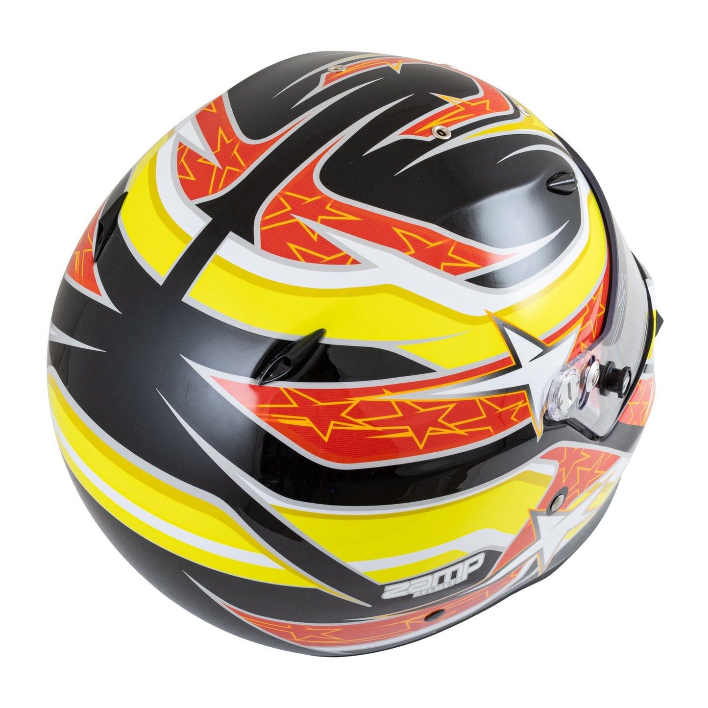 Zamp ZR-72 Black/Red/Orange (FIA-8859 / SNEL 2020)