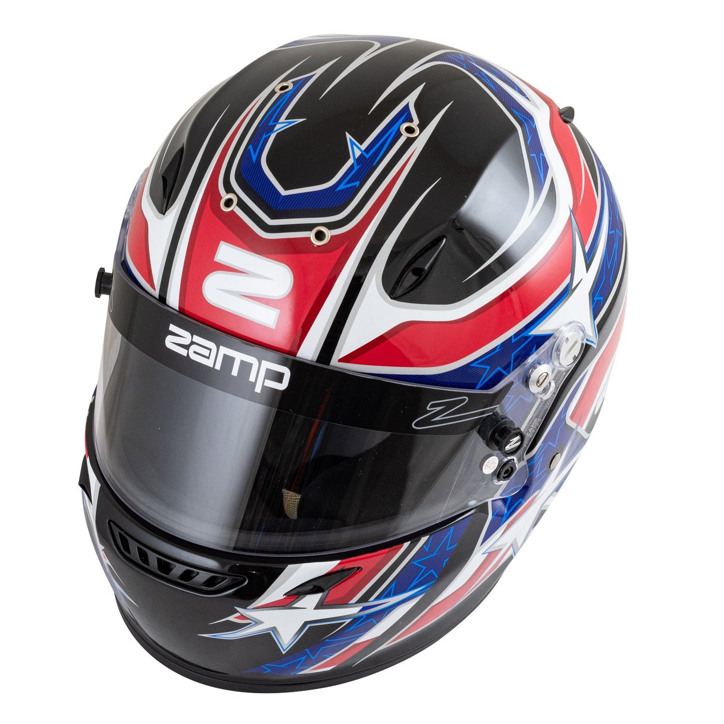 Zamp ZR-72 Black/Red/Blue (FIA-8859 / SNEL 2020)