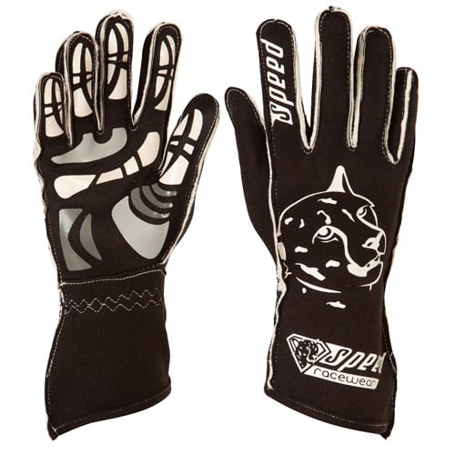 Speed gloves Melbourne G-2 Black/white