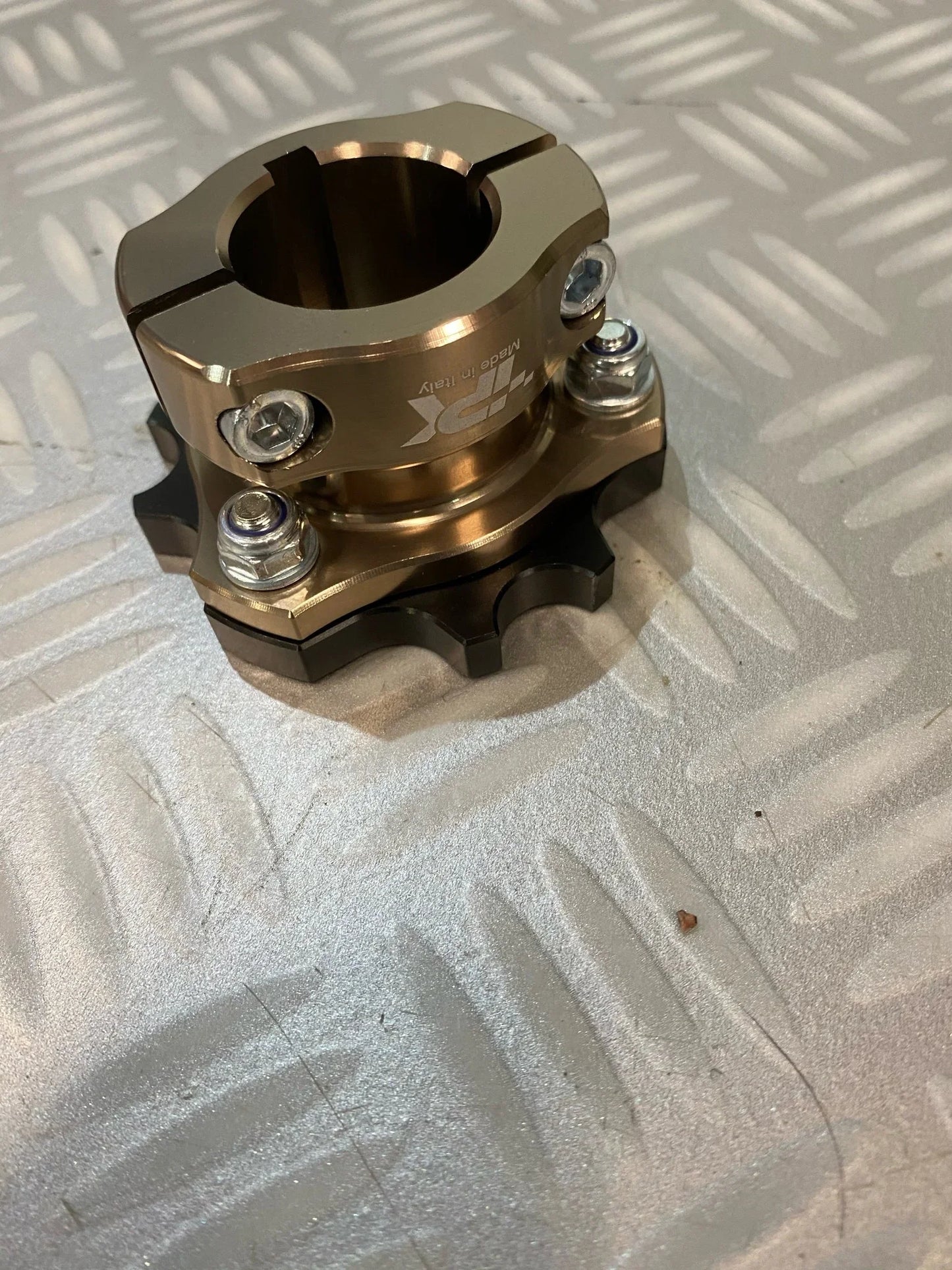 IPK MKB mini 30mm support achter remschijf + flens - KartKings