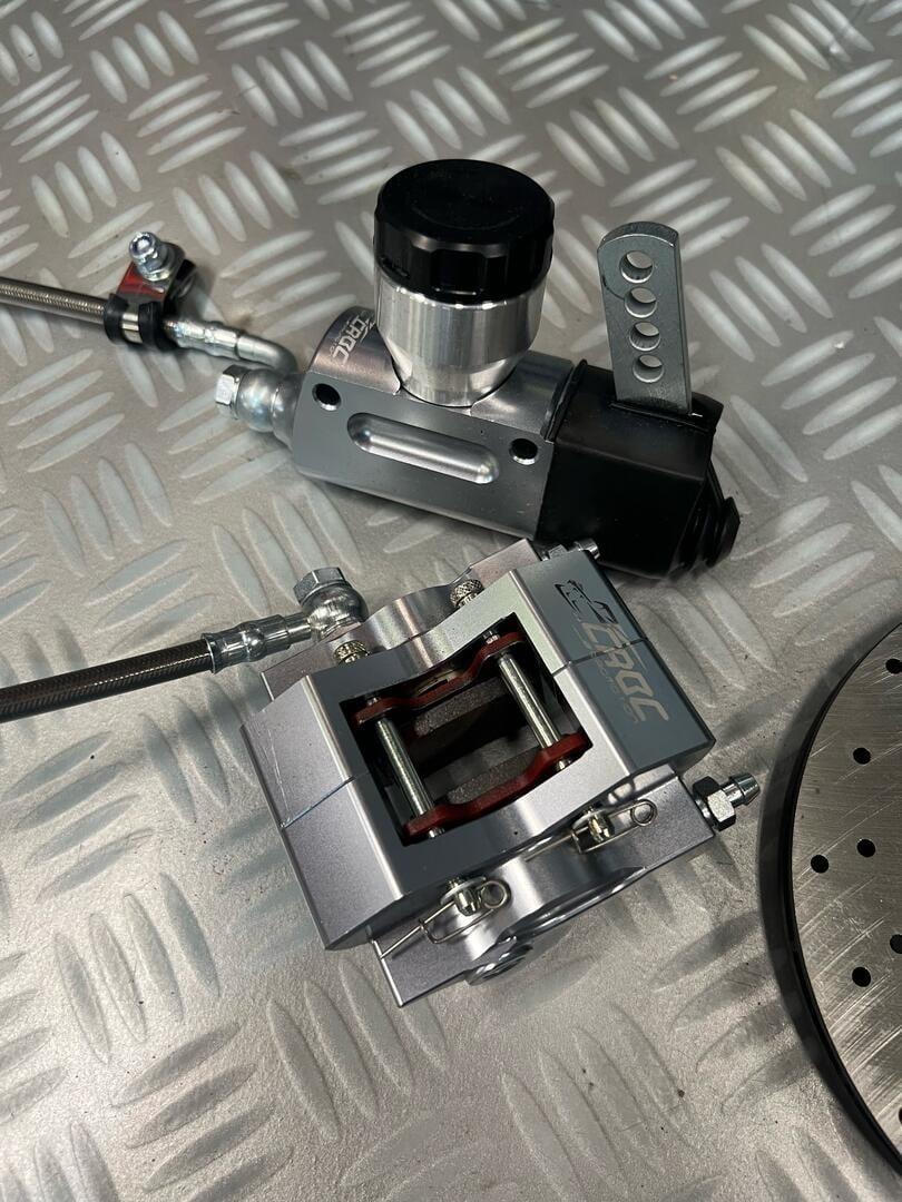 Croc Promotion mini kart bremsesystem komplett LZF