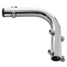 CRG exhaust bracket chrome-plated type DD complete