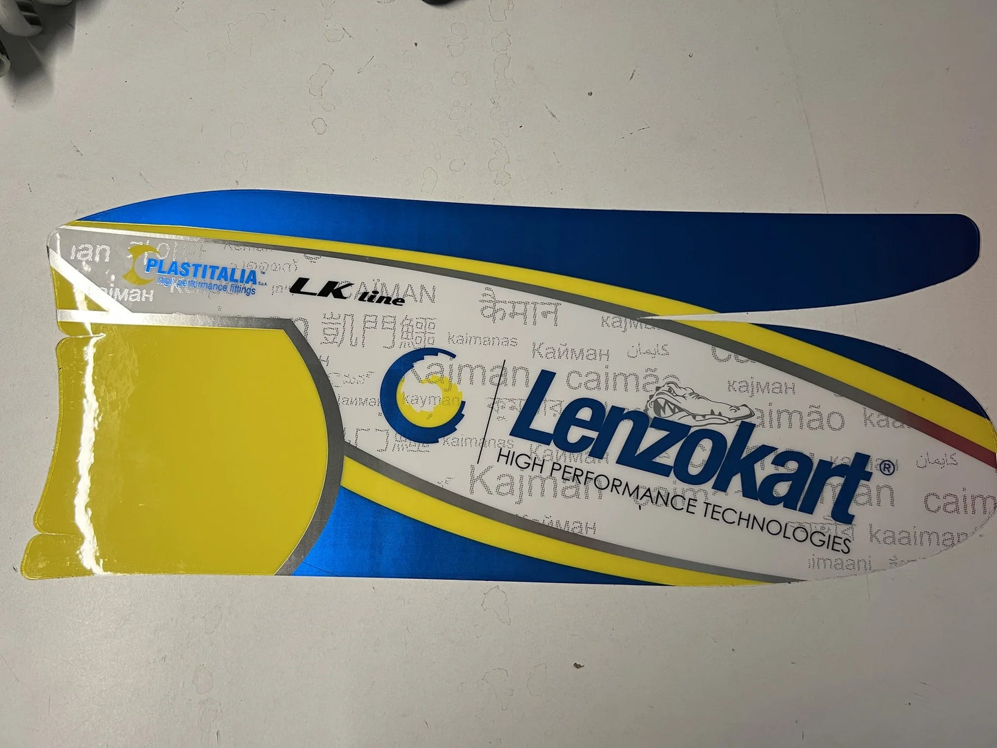 LenzoKart KG 506 zijbak sticker right