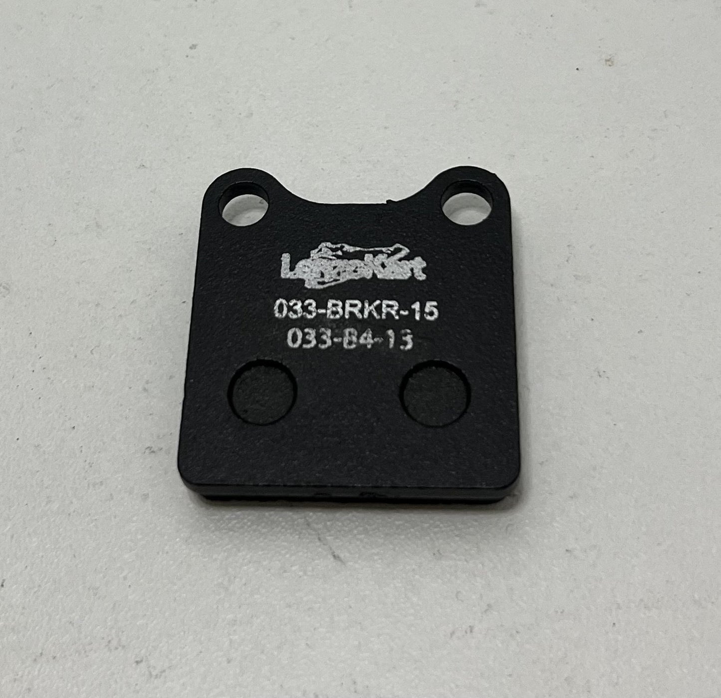 LenzoKart Mini Rear / KZ Front brake pad Hard black LKF13