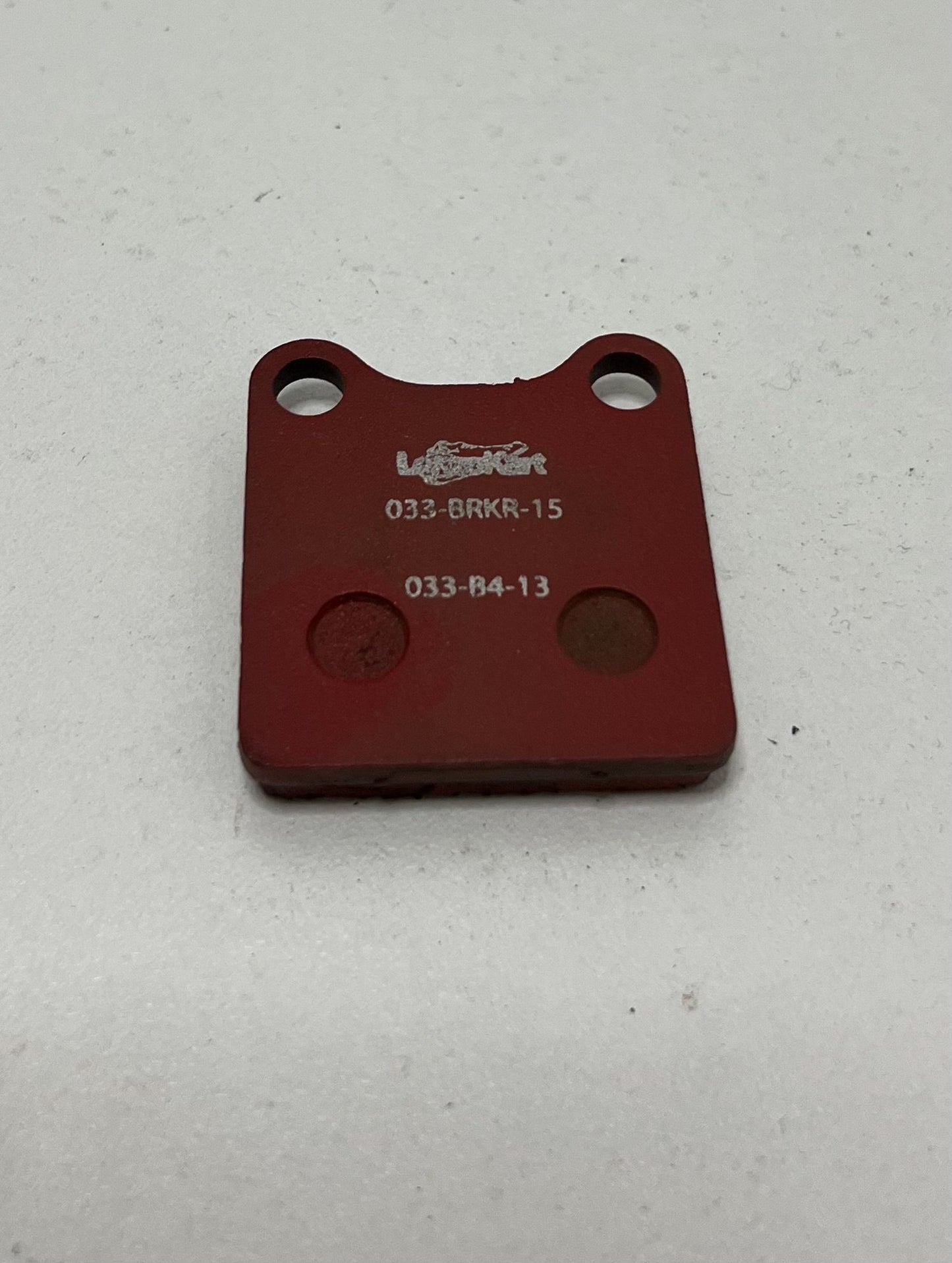 LenzoKart Mini Rear/KZ Front Brake Pad Soft/Red LKF13
