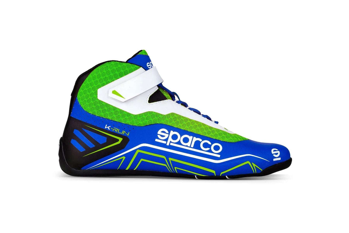 Sparco k run blauw groen - KartKings