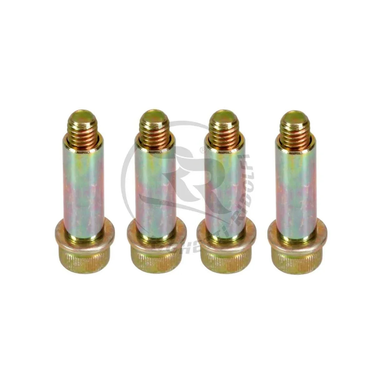 RR mounting bolts and bushings set brake pads