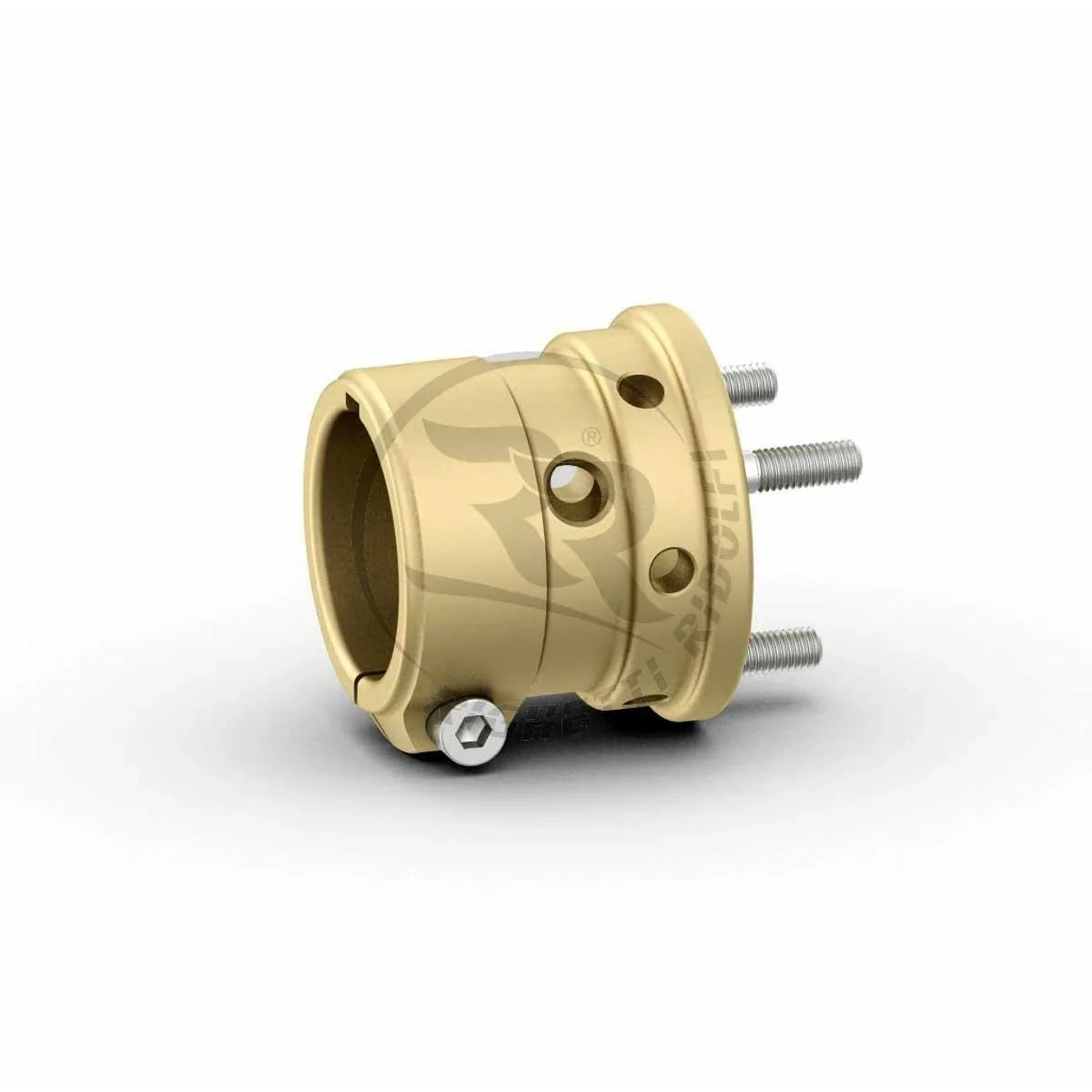 RR aluminiumshjulnav 50x65MM (spion 8MM) gullfarget