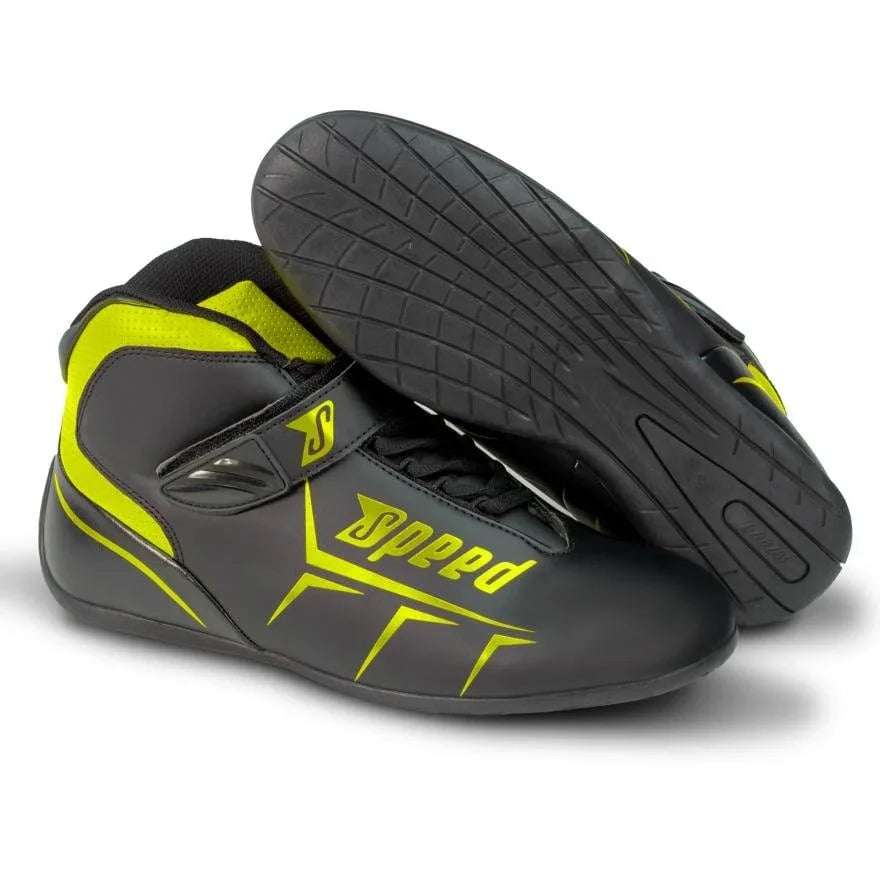 Speed Rome 2.0 zwart/fluor geel - KartKings
