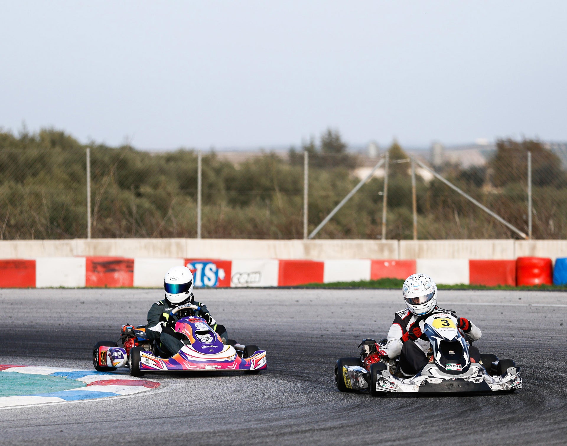 De KartKings kart in actie op Campillos
