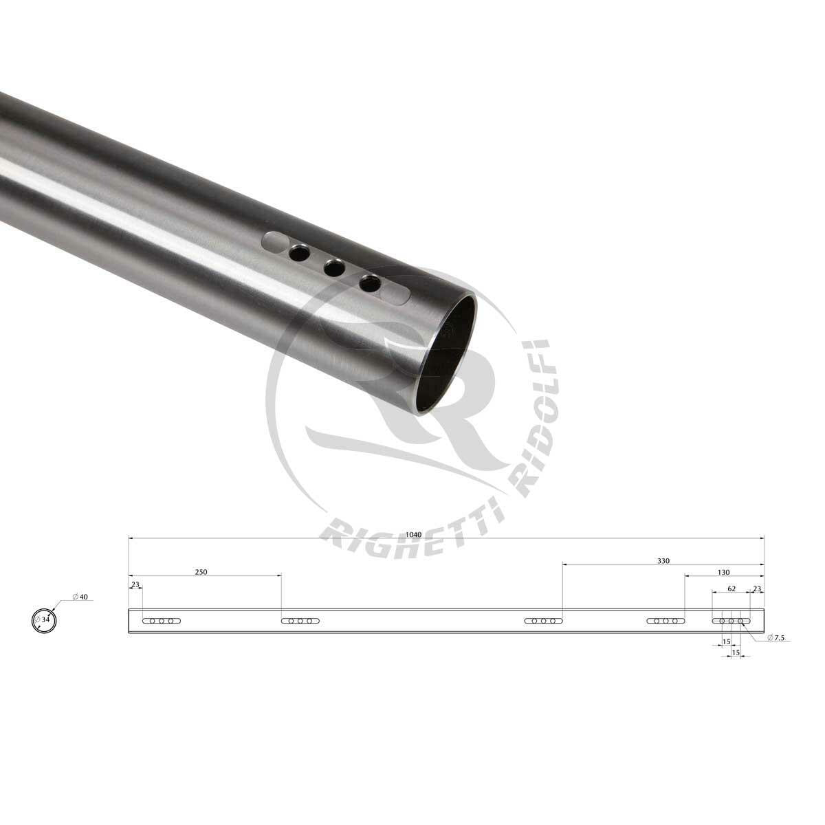 RR Rear axle 40x1020x3MM