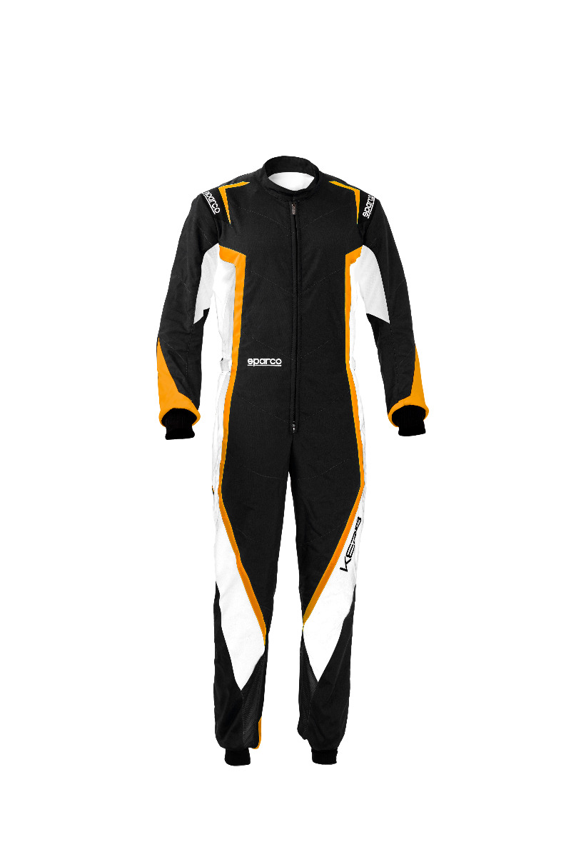 Sparco curb overall black/orange/white