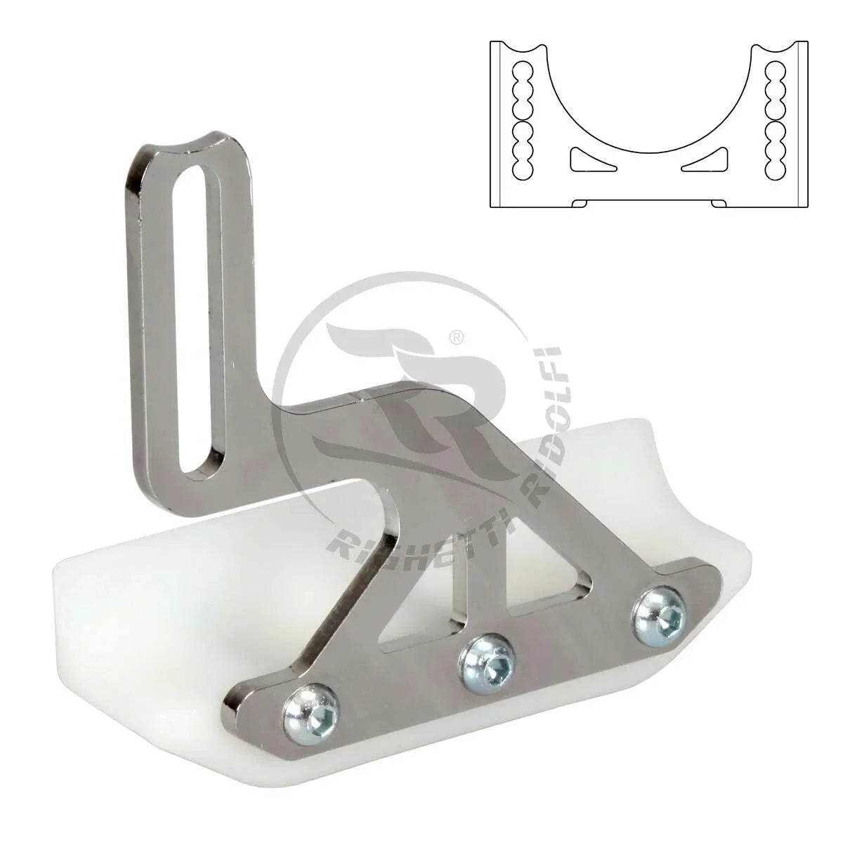 Protetor de disco de travão RR - Tipo 4 furos