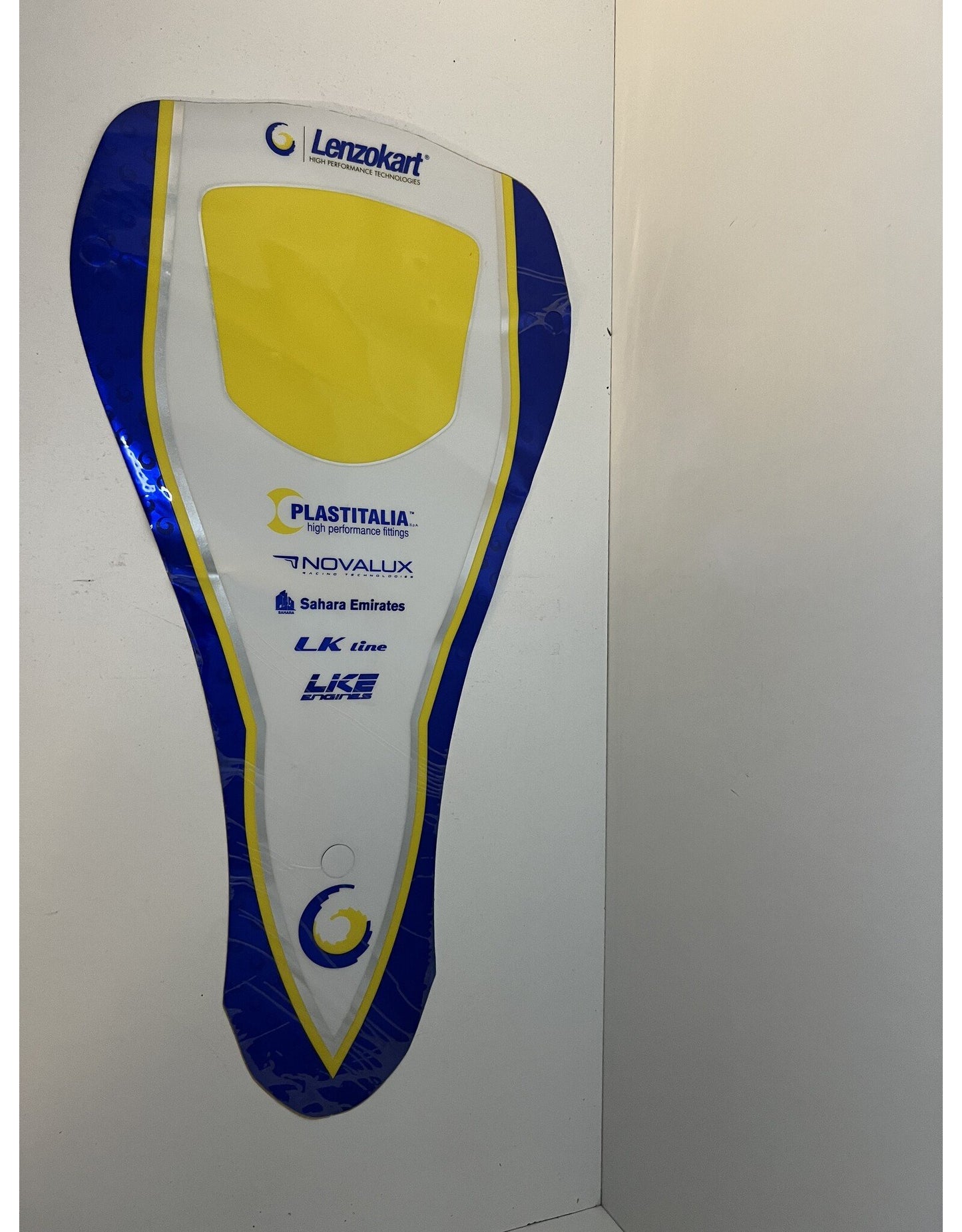 Lenzo Kart sticker for front shield KG 506
