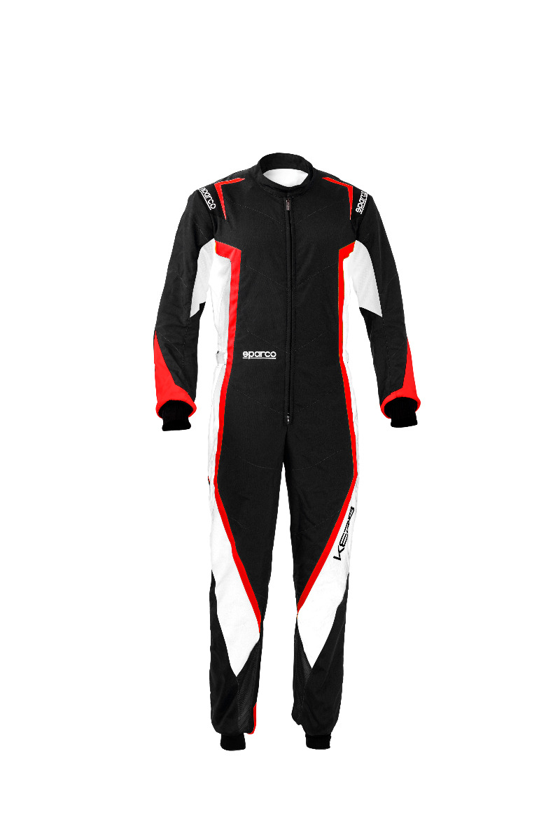 Sparco kerb overall black/red/white