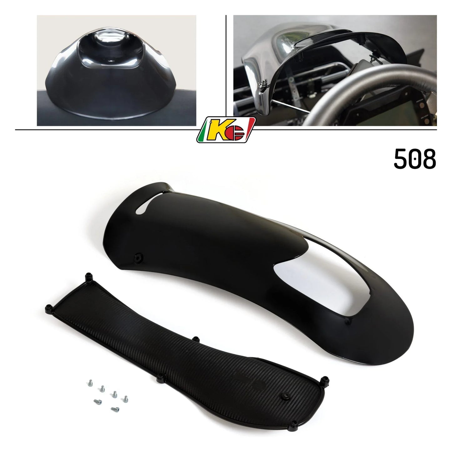 KG 508 Nassau panel fekete