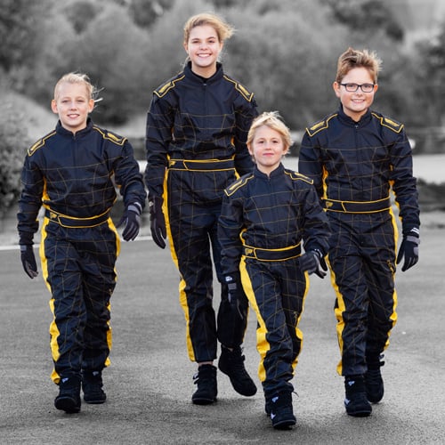 Speed CS-2 condura hobby overall atlanta black/yellow