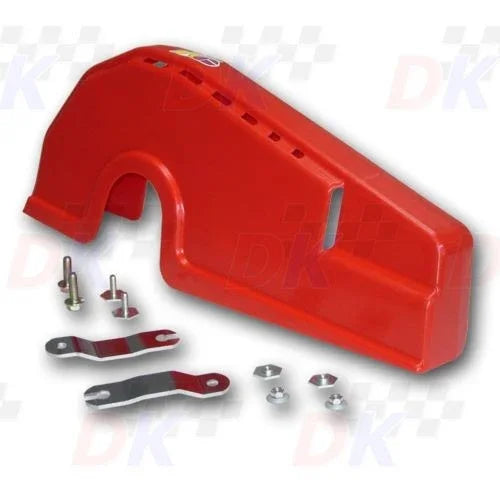 KG chain guard set complete red