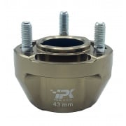 IPK rear wheel hub aluminum 30 x 43 MM