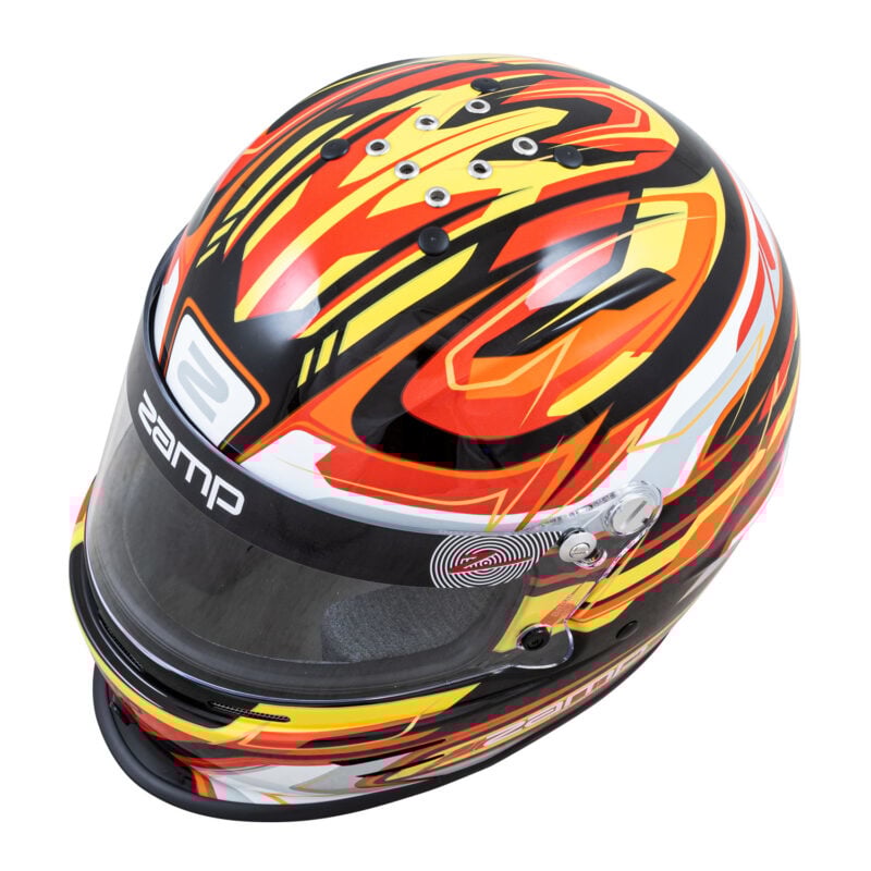 Zamp RZ-42Y Black/Red/Orange