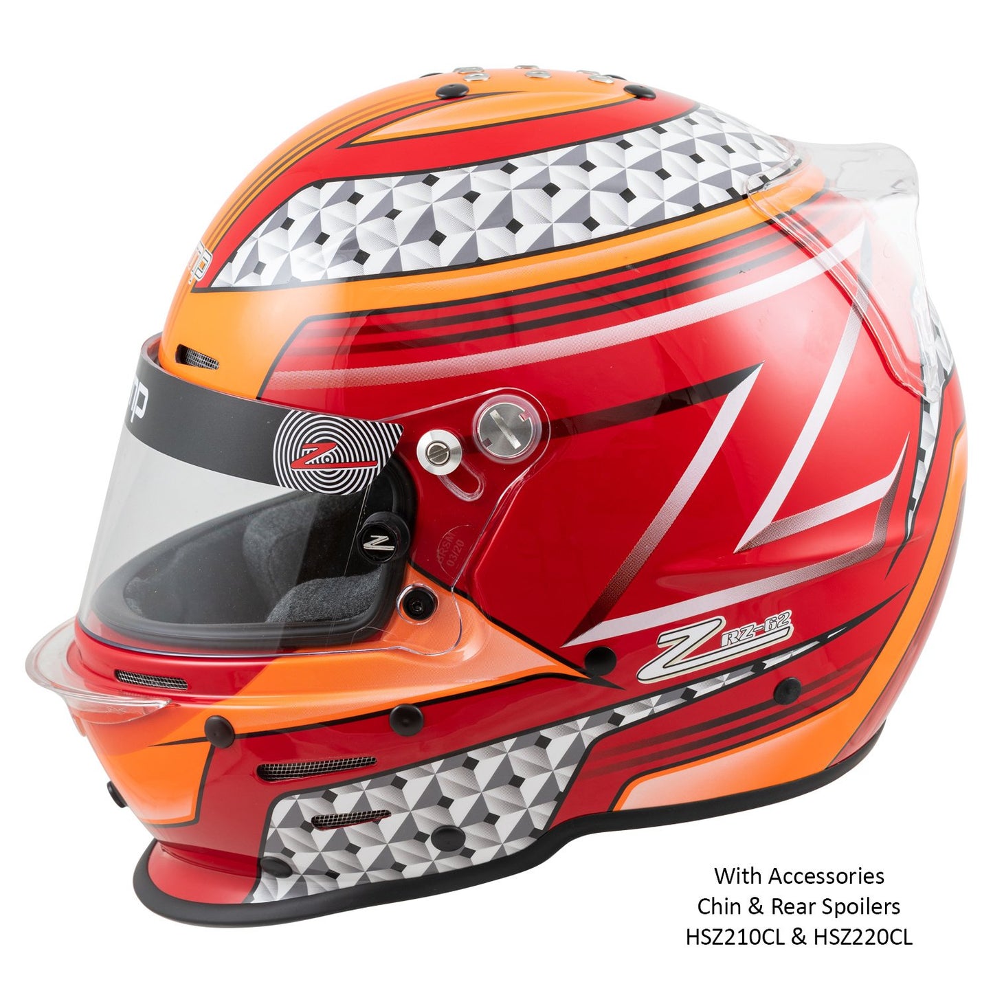 Zamp RZ-62 Red/Orange
