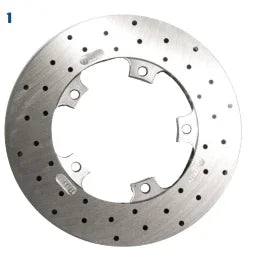 Disco de travão traseiro LenzoKart OK/OKJ/KZ LKF9 193x17MM