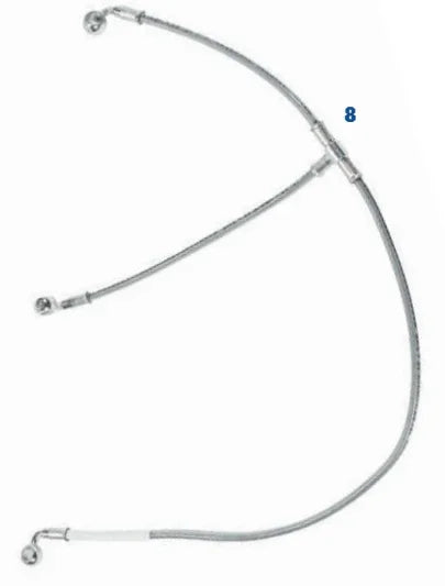 LenzoKart zavorni vod OK/OKJ/KZ LKF14 zadnja čeljust