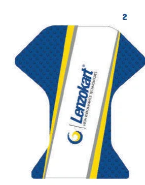 Стикер за основна плоча на мини картинг LenzoKart