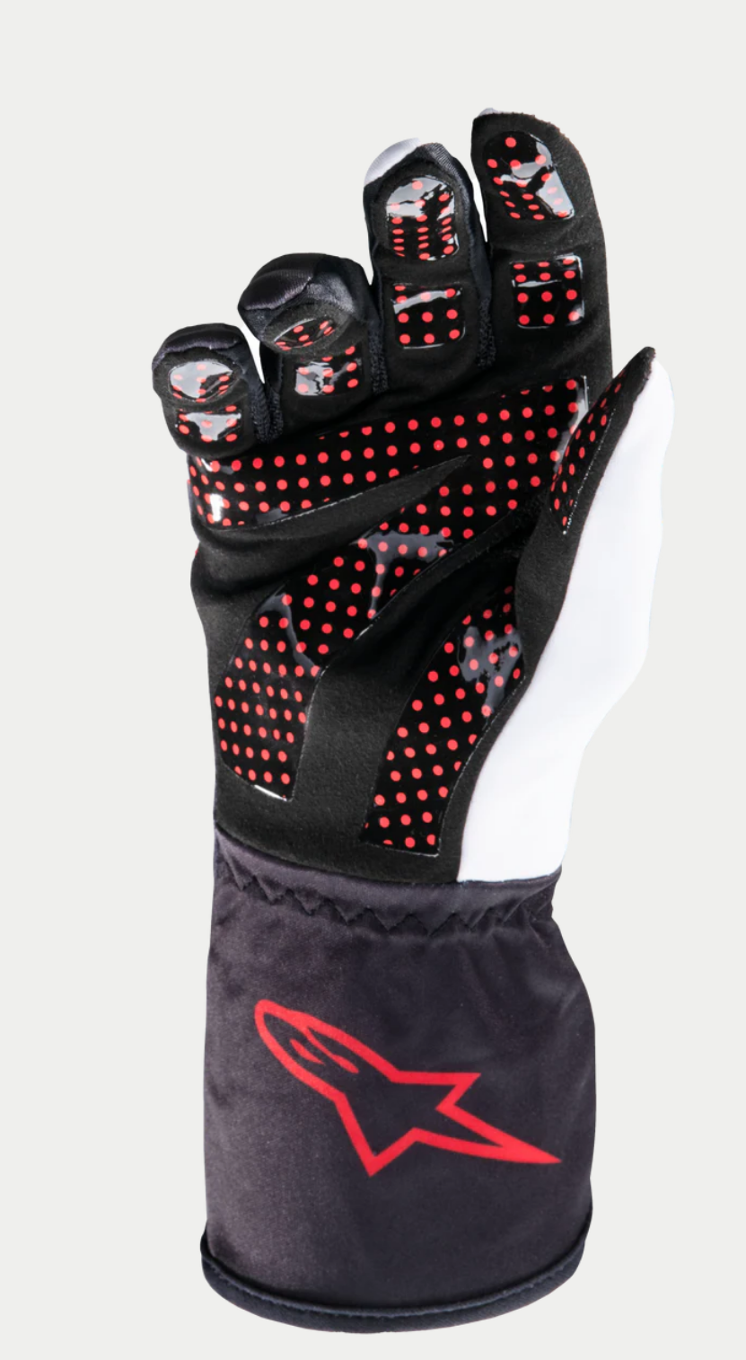 Alpinestars Tech 1-K V2 KAZE limited edition gloves black/white/red