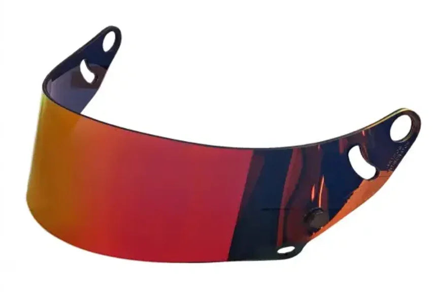 Viseira FK para Arai CK-6 vermelha anti-embaciamento