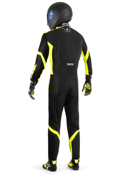 Sparco Thunder Advanced overall black/fluorescent yellow