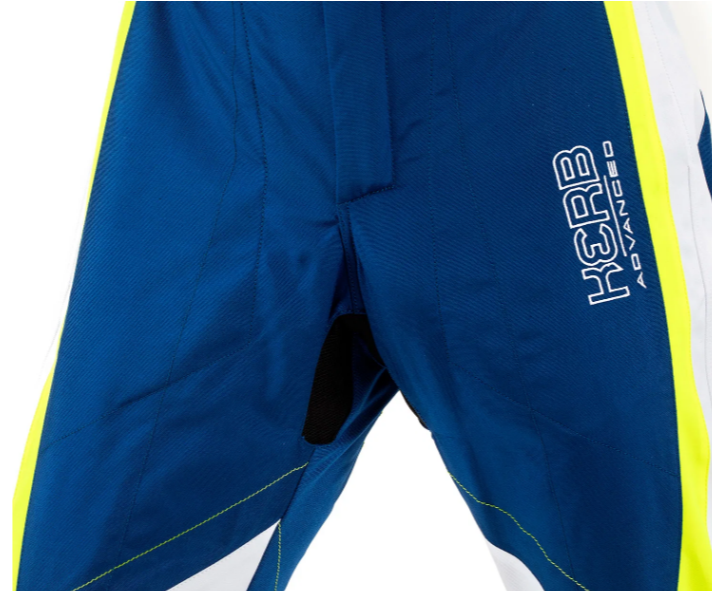 Sparco kerb advanced overall blue/yellow