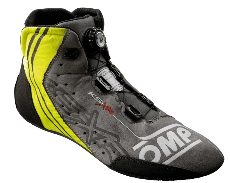 OMP shoes KS-XR FIA 8877-2022 anthracite / fluorescent yellow