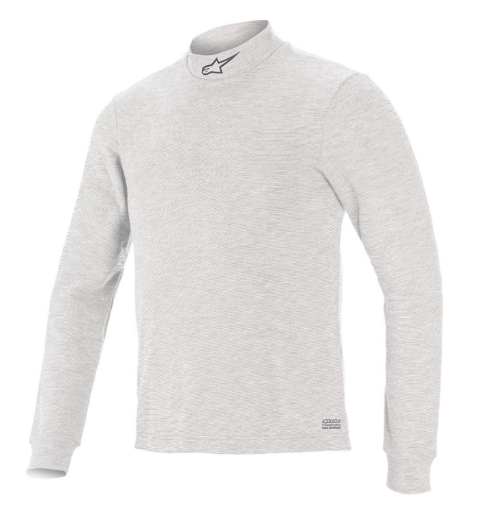 Alpinestars Race V3 Top Long Sleeve Undershirt Fia Standard 8856-2018 White