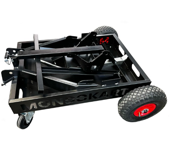 Tiltable kart buck