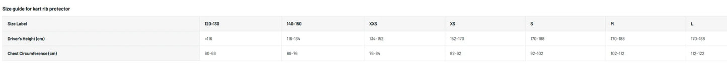 Sparco K-Track FIA 8870-2018 rib protector black/red