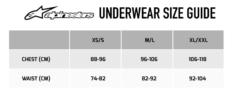 Alpinestars Ride tech vinterundertøy med lange ermer