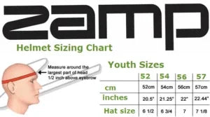 Zamp RZ-48 Youth kids carbon - KartKings