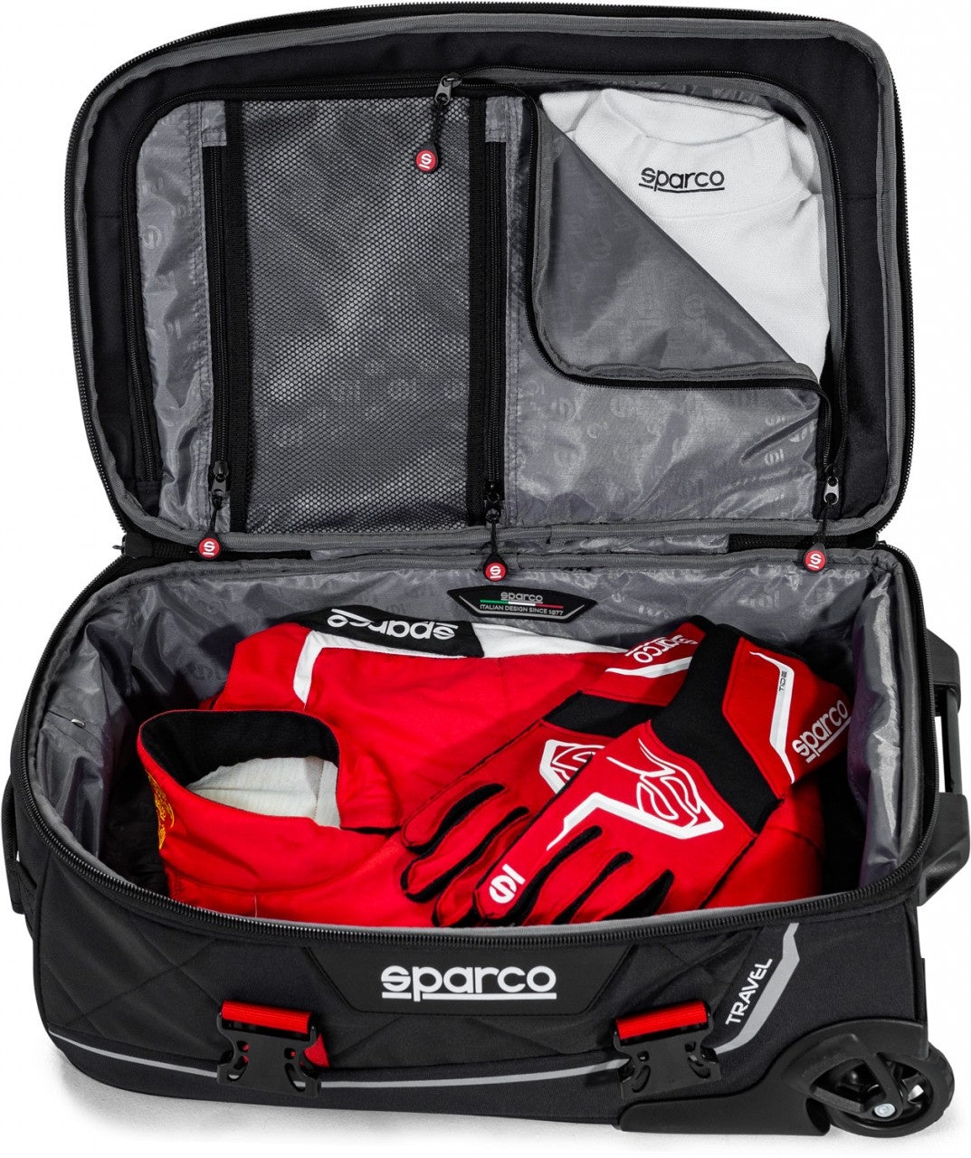 Sparco Travel travel bag black/gray