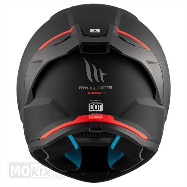 MT Helmets Stinger 2 matt black/fluorescent orange
