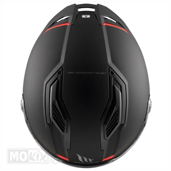 MT Helmets Stinger 2 matt black/fluorescent orange