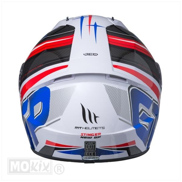 MT Helmets Stinger GP Red/Blue
