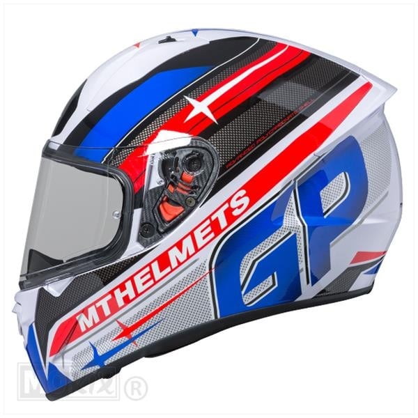 MT Helmets Stinger GP Red/Blue