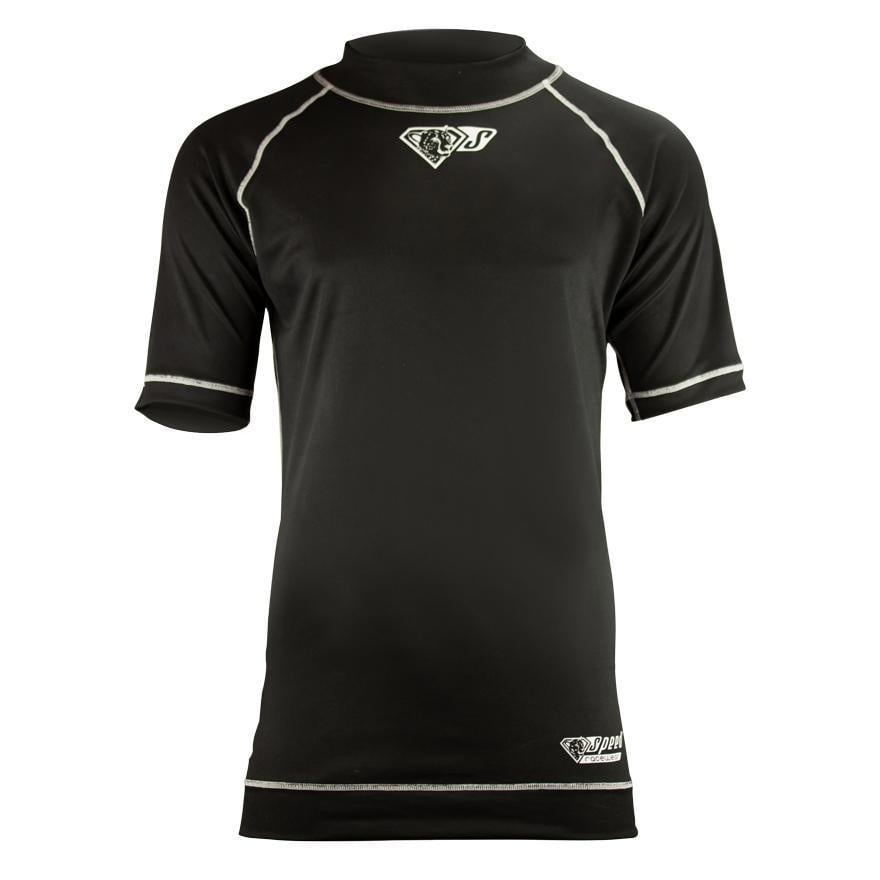 Speed undershirt short sleeves black cardiff