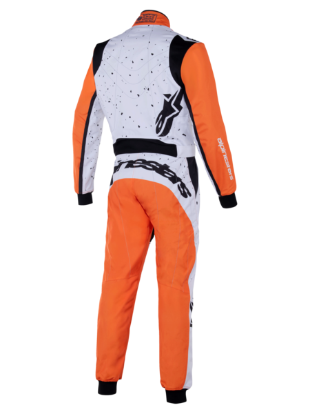 Alpinestars KMX-9 V3 Graphic 6 White/Orange/Black
