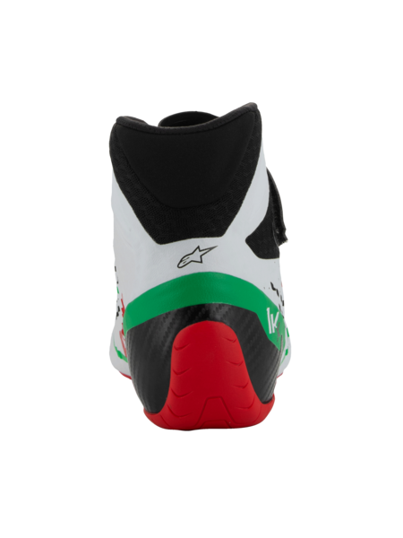Alpinestars KX V3 Fia approved kart shoes White / green / red